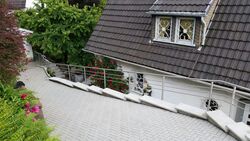 Aussengelaender aus Edelstahl